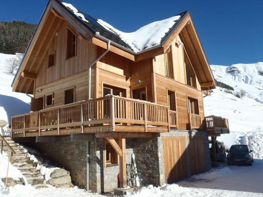 Saint-Sorlin-dʼArves Chalet La Rucheヴィラ エクステリア 写真