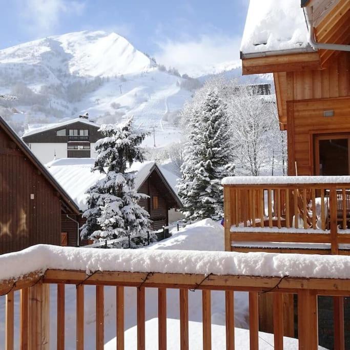 Saint-Sorlin-dʼArves Chalet La Rucheヴィラ エクステリア 写真