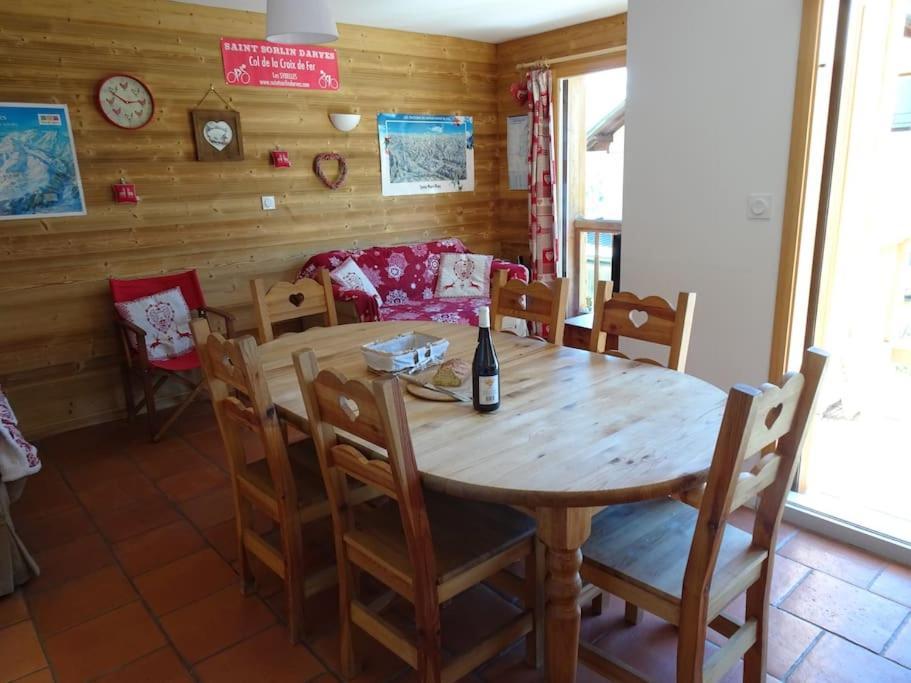 Saint-Sorlin-dʼArves Chalet La Rucheヴィラ エクステリア 写真